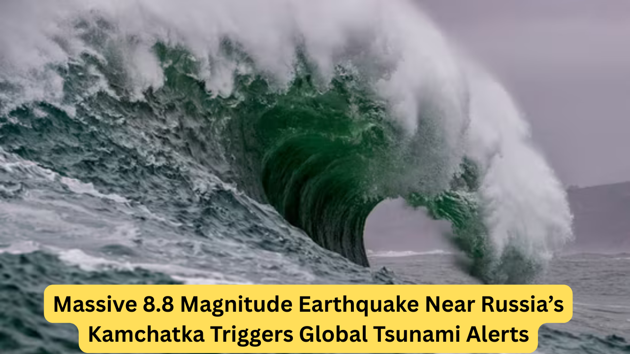massive earthquake in Russia and tsumnami warning