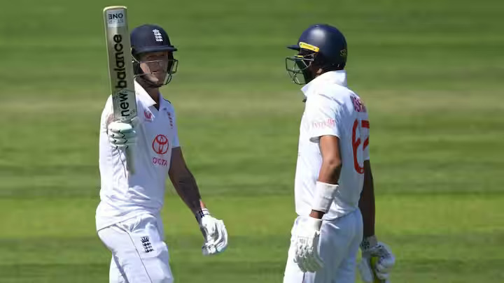 Brydon Carse scored 56 runs against India