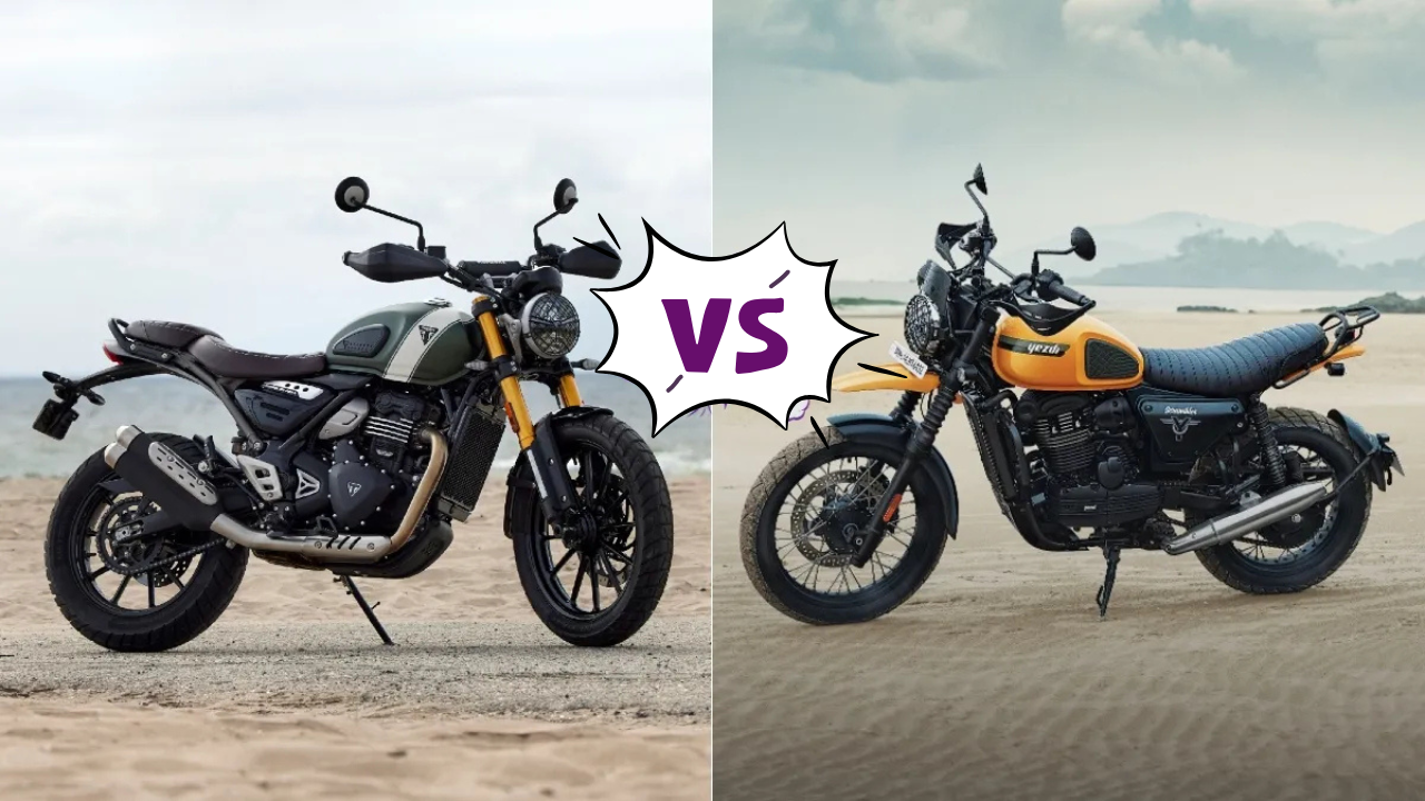Triumph Thruxton 400 vs Yezdi Roadster: Clash of Style and Substance in the 400cc Segment