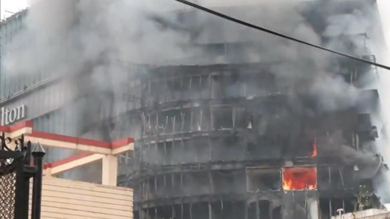 Nepal Hilton Hotel fire