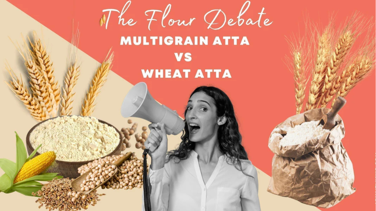 multigrain atta vs whole wheat atta