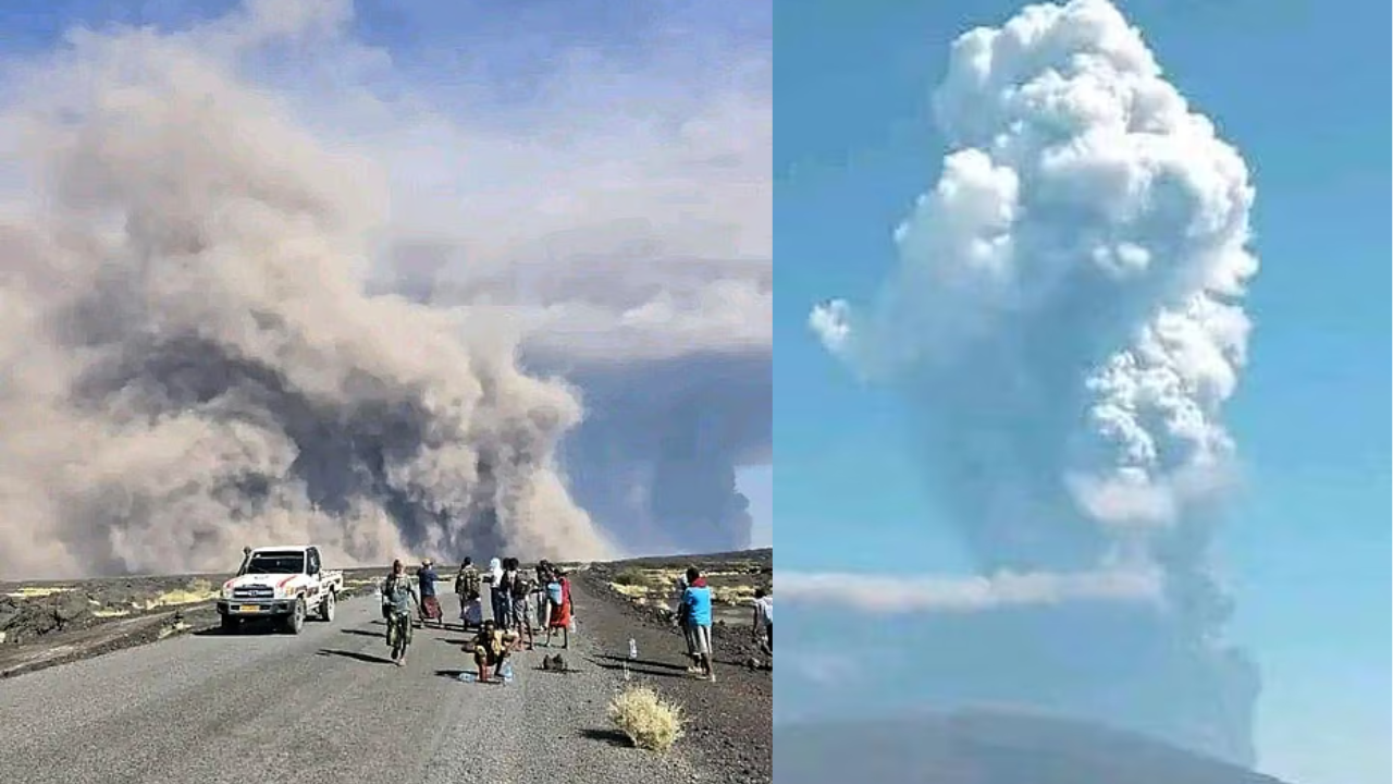 Hayli Gubbi Valcano ash India