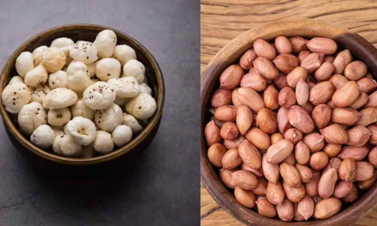 makhana vs pea nuts for weight loss