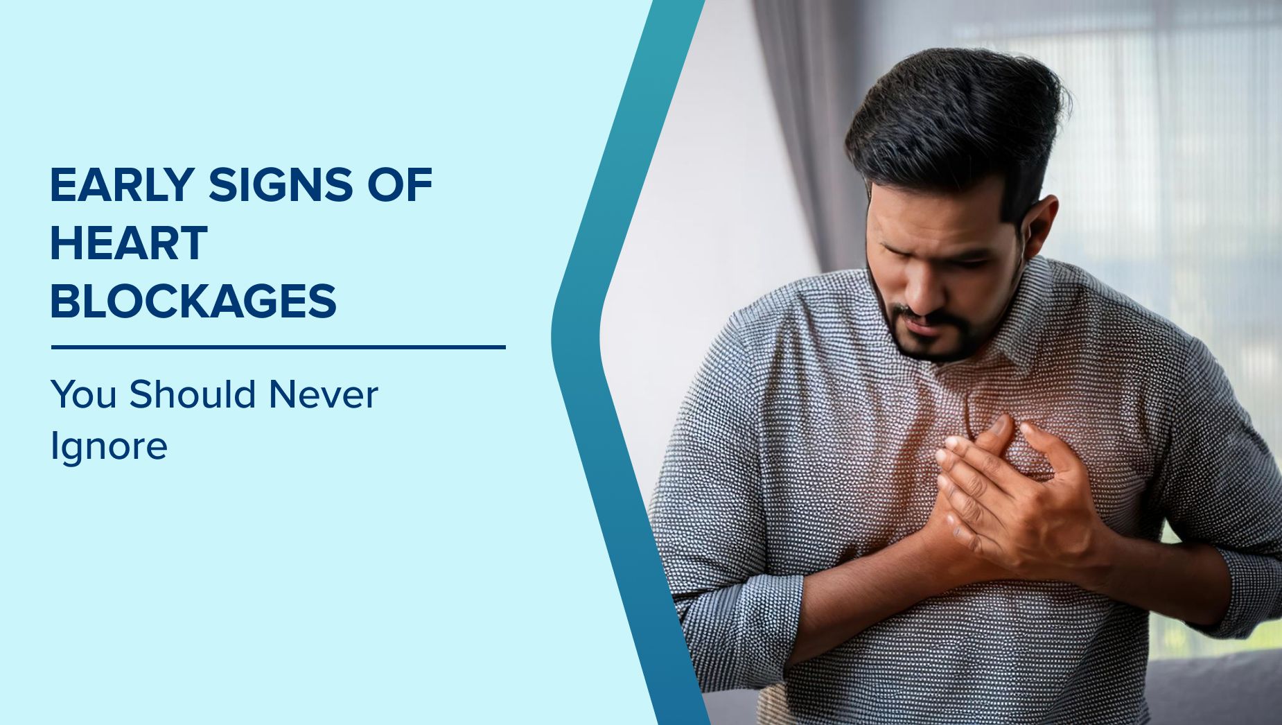 early signs of heart blockage